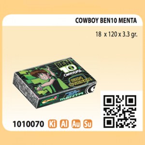 COWBOY BEN10 MENTA18 x120x33gr